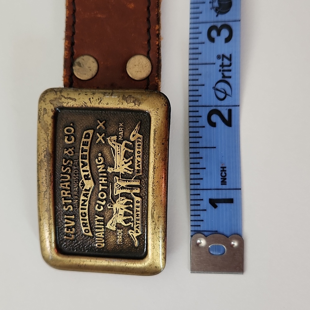 Levi's Straus belt & buckle
